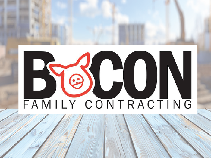 Bacon Family Contracting Logo Design