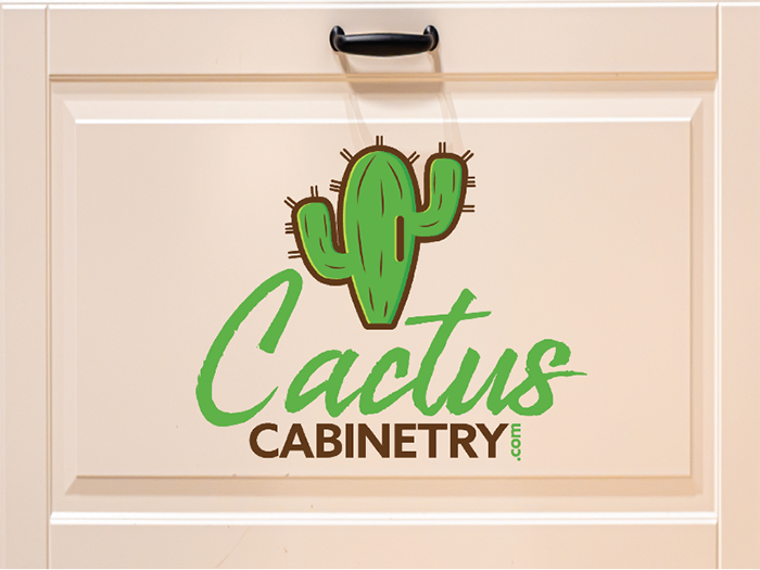 Cactus Cabinetry Logo Design