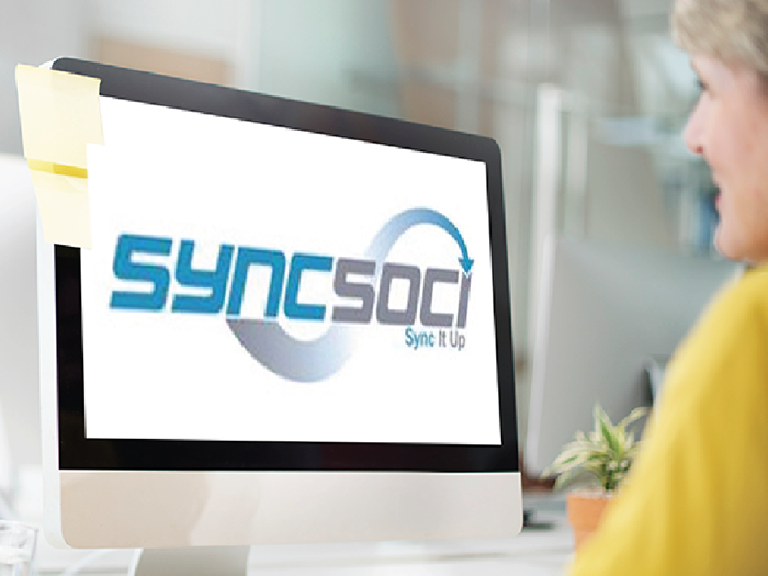 SyncSoci Logo Design